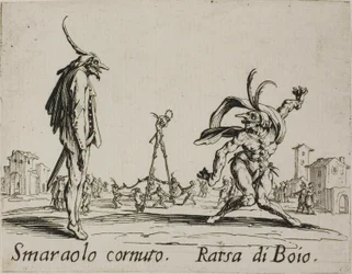 Horned Smaraolo - Ratsa di Boio, tallerken 4 fra Balli di Sfessania