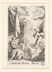 Bebudelsen, nei. 5 fra The Life of the Virgin