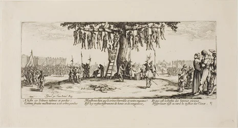 The Hanging, plate elleve fra The Miseries of War