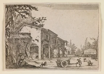 Gården, fra «Lunene» (Nancy-utgaven)