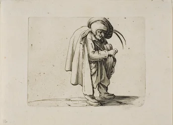 Hurdy-Gurdy Player, fra Varie Figure Gobbi