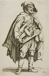 The Hurdy-Gurdy Player, plate to fra The Beggars