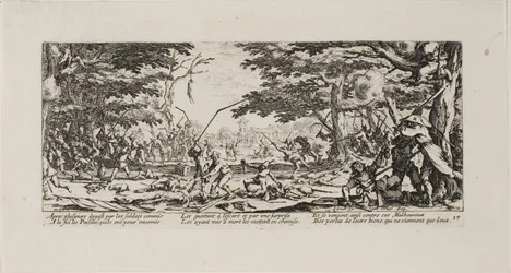 The Peasants Avenge Themselves, plate sytten fra The Miseries of War