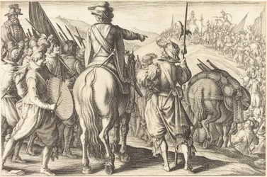 Troppene på mars, ca. 1614.