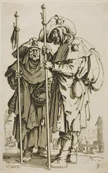 The Two Pilgrims, plate tre fra The Beggars