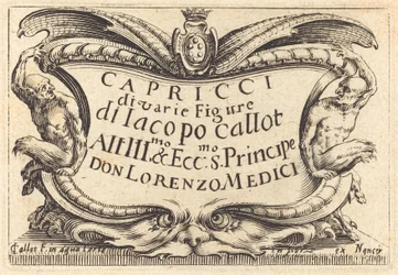 Tittelside for "The Capricci"