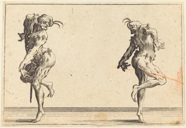 To Pantaloons som danser
