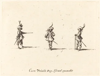 Ubevæpnet drill, 16341635.