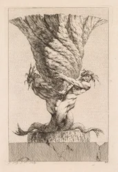 Suite med vaser: Plate 30, 1746.