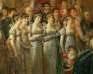 Napoleons kroning i Notre-Dame …
