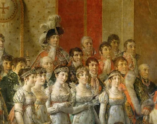 Napoleons kroning i Notre-Dame …