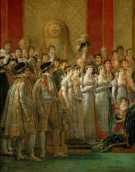 Kroningen av Napoleon i Notre-Dame …