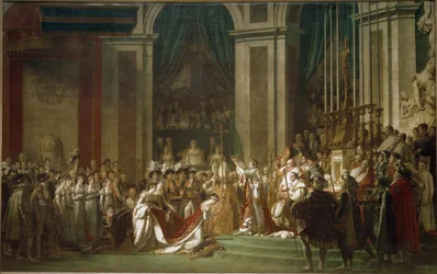 Keiser Napoleon 1.s innvielse og keiserinne Joséphines kroning