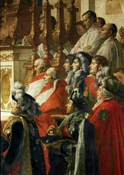 Kroningen av keiser Napoleon I Bonaparte …