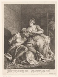 Cimon av Pero gevoed (Caritas Romana)