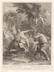 Allianse mellom Bacchus og Venus L'Alliance de Bacchus et de Venus (tittel på objekt)