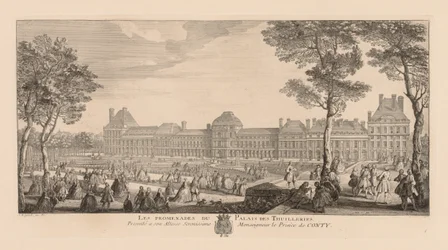 Promenadene til Palais des Tuileries