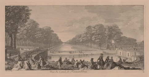 Kanalen ved Fontainebleau.