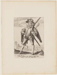Musketer, fra offiserer og soldater i livvakten til keiser Rudolf II
