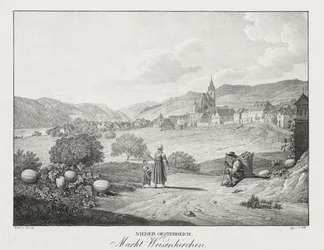 Nedre Østerrike, markedsbyen Weißenkirchen