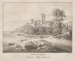 Nedre Østerrike, ruinene av Weidenech slott