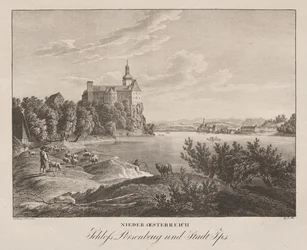 Nedre Østerrike, Persenbeug slott og byen Ips