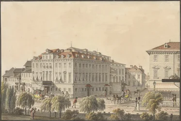 Teateret i Wien, ca 1816.