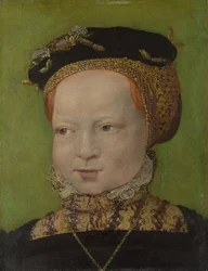 Portrett av en jente, ca 1545
