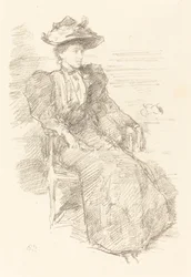 Et portrett: Mildred Howells, 18941896.