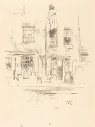 Kirkegården, 1887.