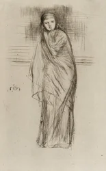 Drapert modell, 1870.
