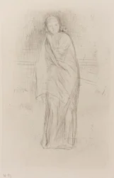 Drapert modell, 1870.