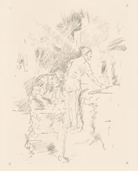 Far og sønn, 1895.