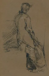 Skjemastudie. c1868
