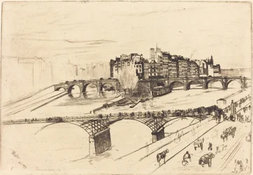 Isle of the City, Paris, 1859.