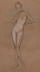Liten akt, ca. 1888