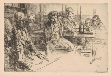 Longshoreman, 1859 (etsing og tørrpunkt på lagt papir)