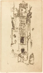 Rådhuset, Loches, 1888.