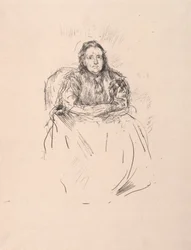 Portrettstudie - Mrs. Phillip, 1896.