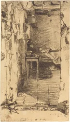 Rag Pickers, Mouffetard Quarter, Paris, 1858.