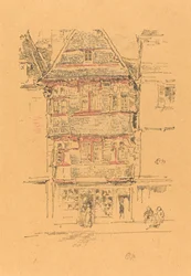 Red House, Paimpol, 1893.