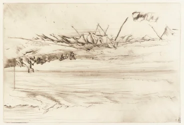 The Beach, Hastings, 1873.