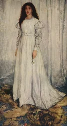 Jenta i hvitt, 1862