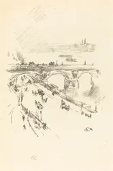 Waterloo Bridge, 1896.
