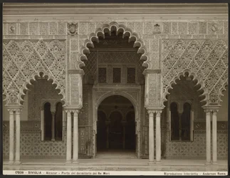 Alcázar, døråpning til de mauriske kongenes soverom