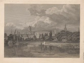 South View of Christ Church, etc. fra Meadows