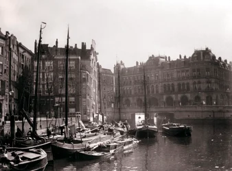 Kanalbåter, Rotterdam, 1898.