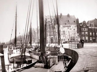Kanalbåter, Rotterdam, 1898.