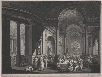 Fete Champetre, 9. juni 1774 (innsiden av nattverdsrommet)