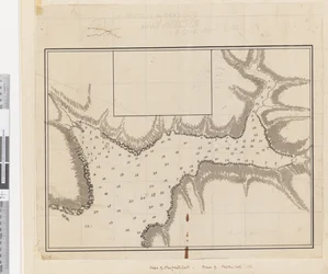 ib. En plan for havnen i Croque i Newfoundland